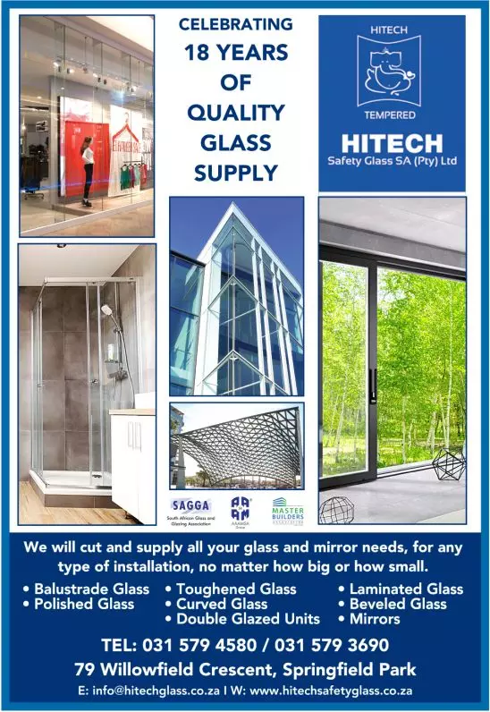 Hitech Safety Glass SA (PTY) Ltd, KwaZulu-Natal